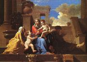 Holy Family on the Steps Poussin